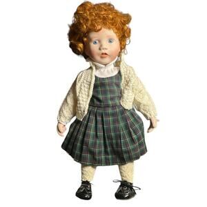This listing is for one "Molly" Irish Lass Doll by Kathy Barry-Hippensteel throu